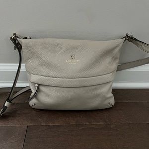 Kate Spade pebble leather crossbody bag. Used in nice condition. 11”W x 9”H